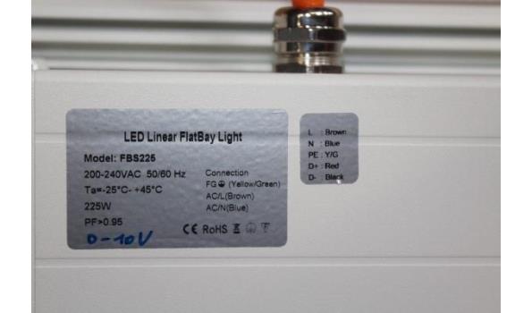 linear led flatbay light 225w